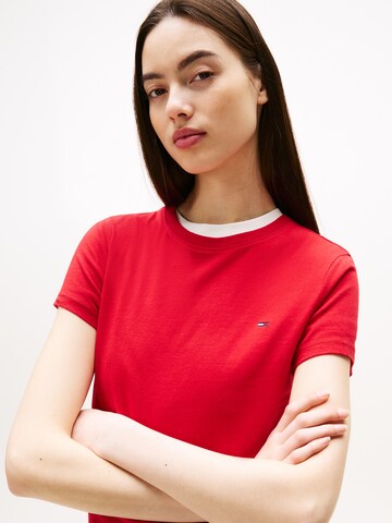 T-shirt Tommy Jeans en rouge