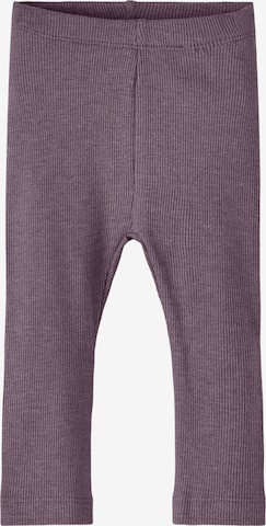 NAME IT Leggings 'KAB' - lila: elől