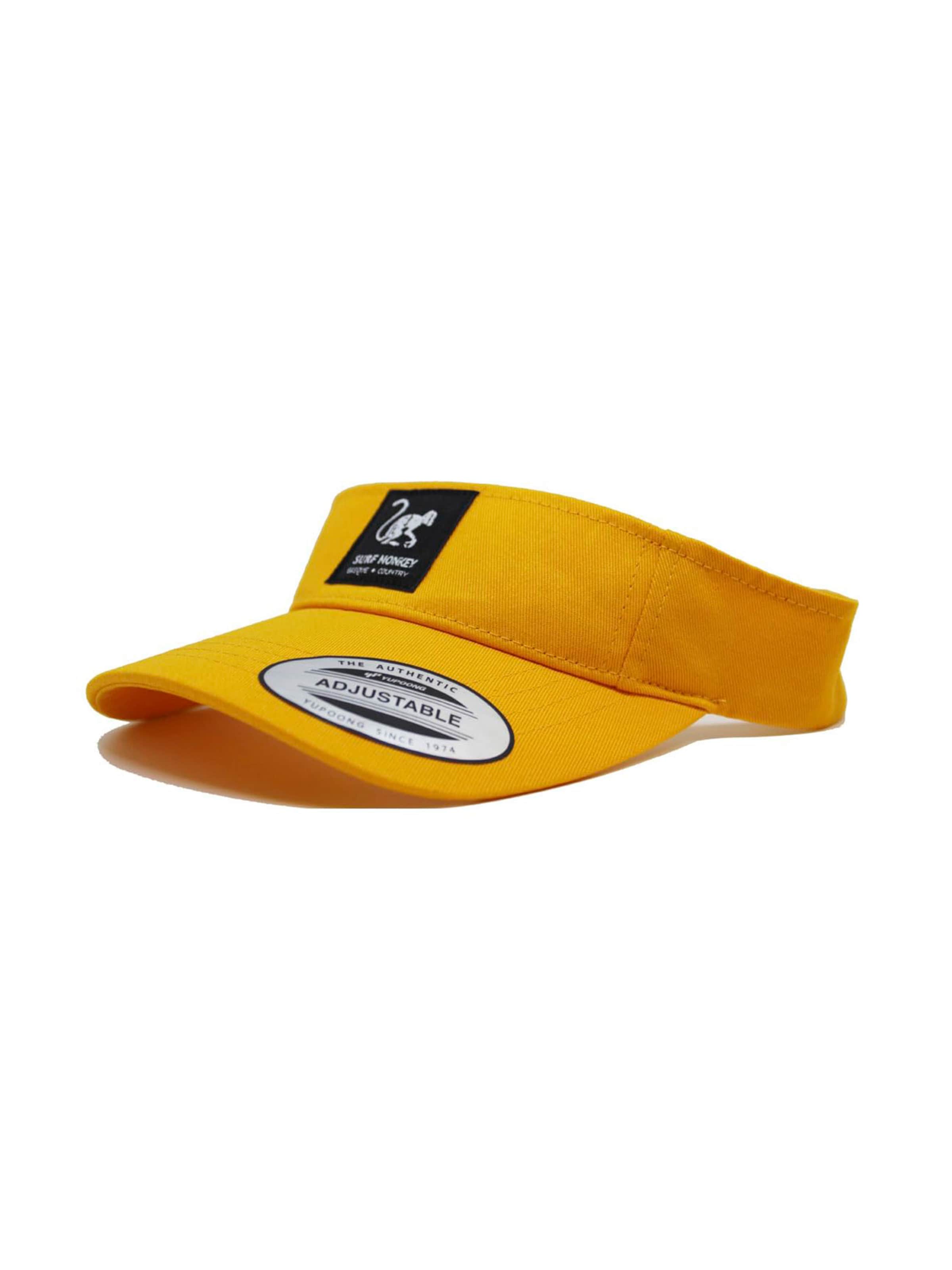 Surf Monkey - Visera en amarillo: frente
