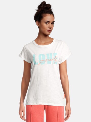 salzhaut Shirt in Weiß: Vorderseite