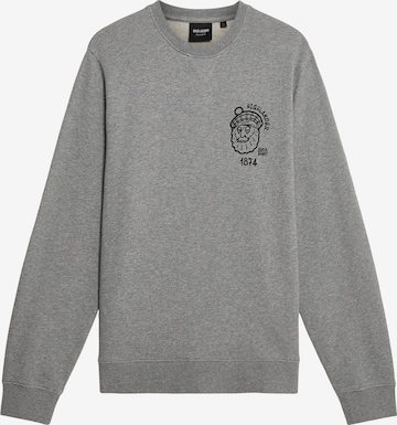 Lyle & Scott Sweatshirt 'Highlander' in Grijs: voorkant