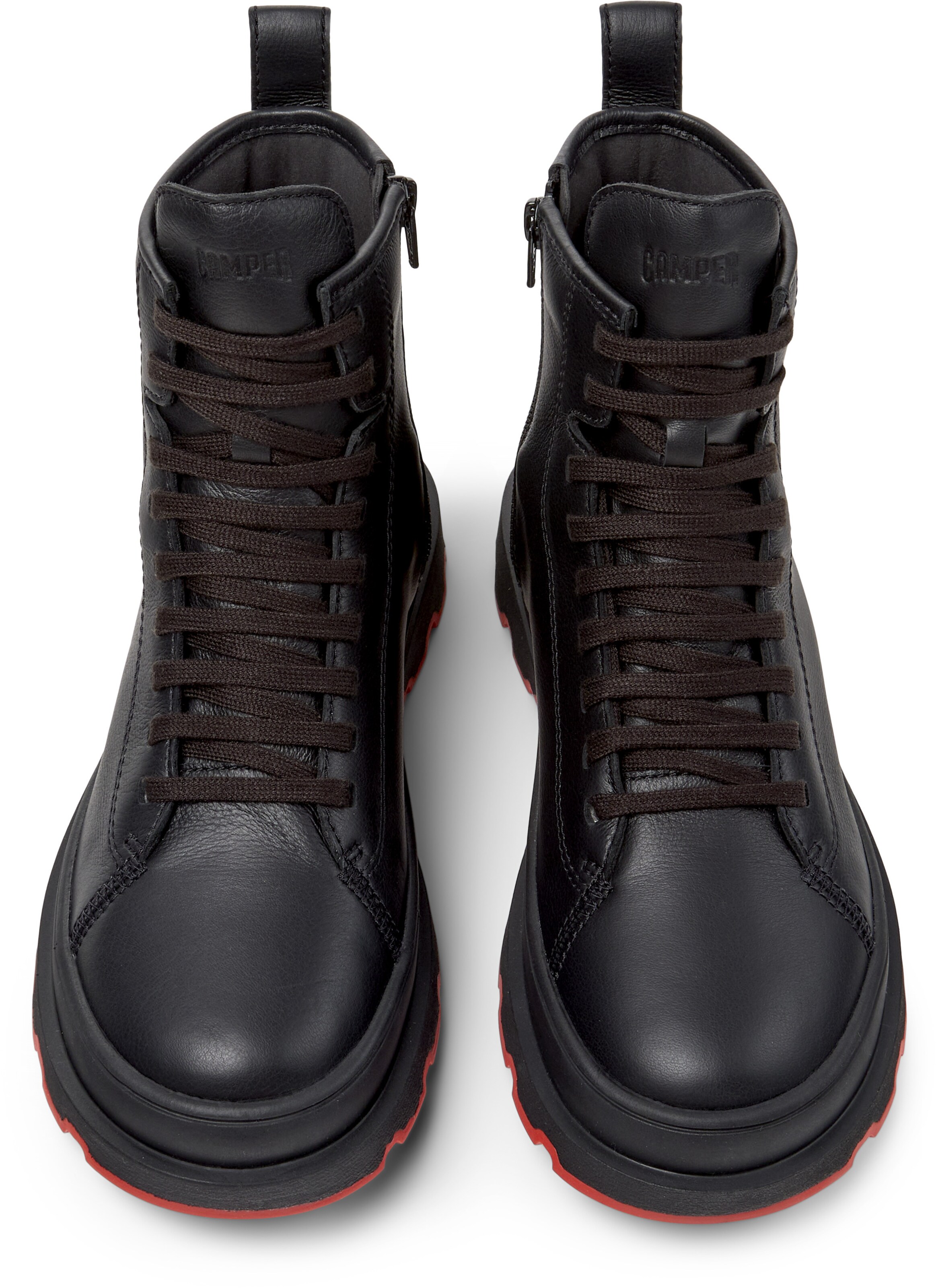 Stivaletto stringato 'Brutus+' di CAMPER in nero