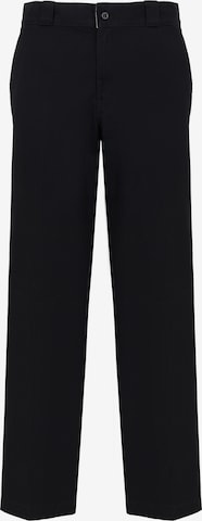 DICKIES Плиссированные брюки в Черный: спереди
