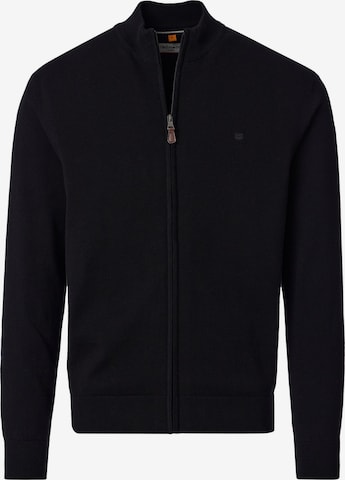 redmond Knit Cardigan 'Basic' in Black: front