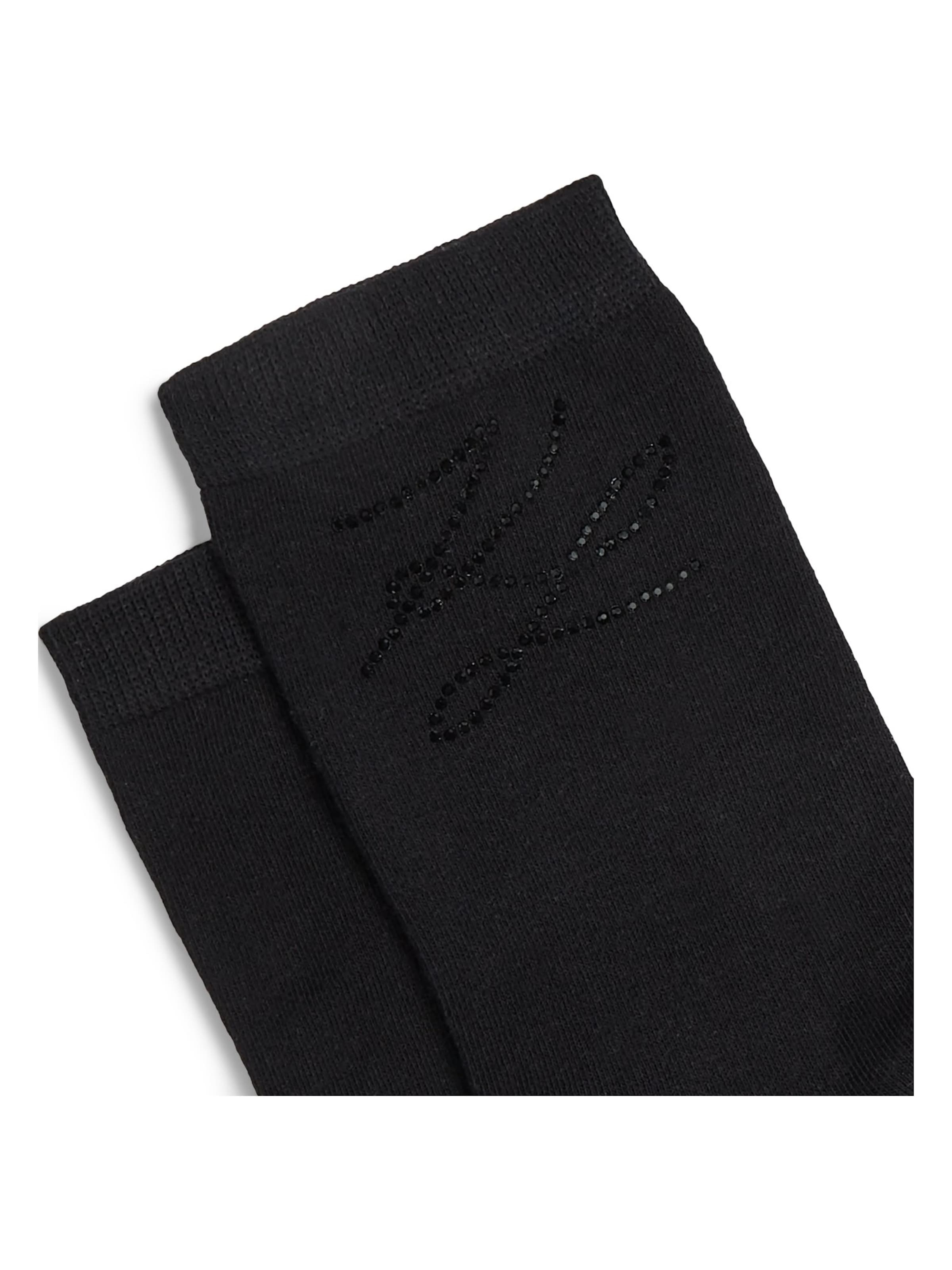 Karl Lagerfeld Sokken 'Autograph' in Zwart