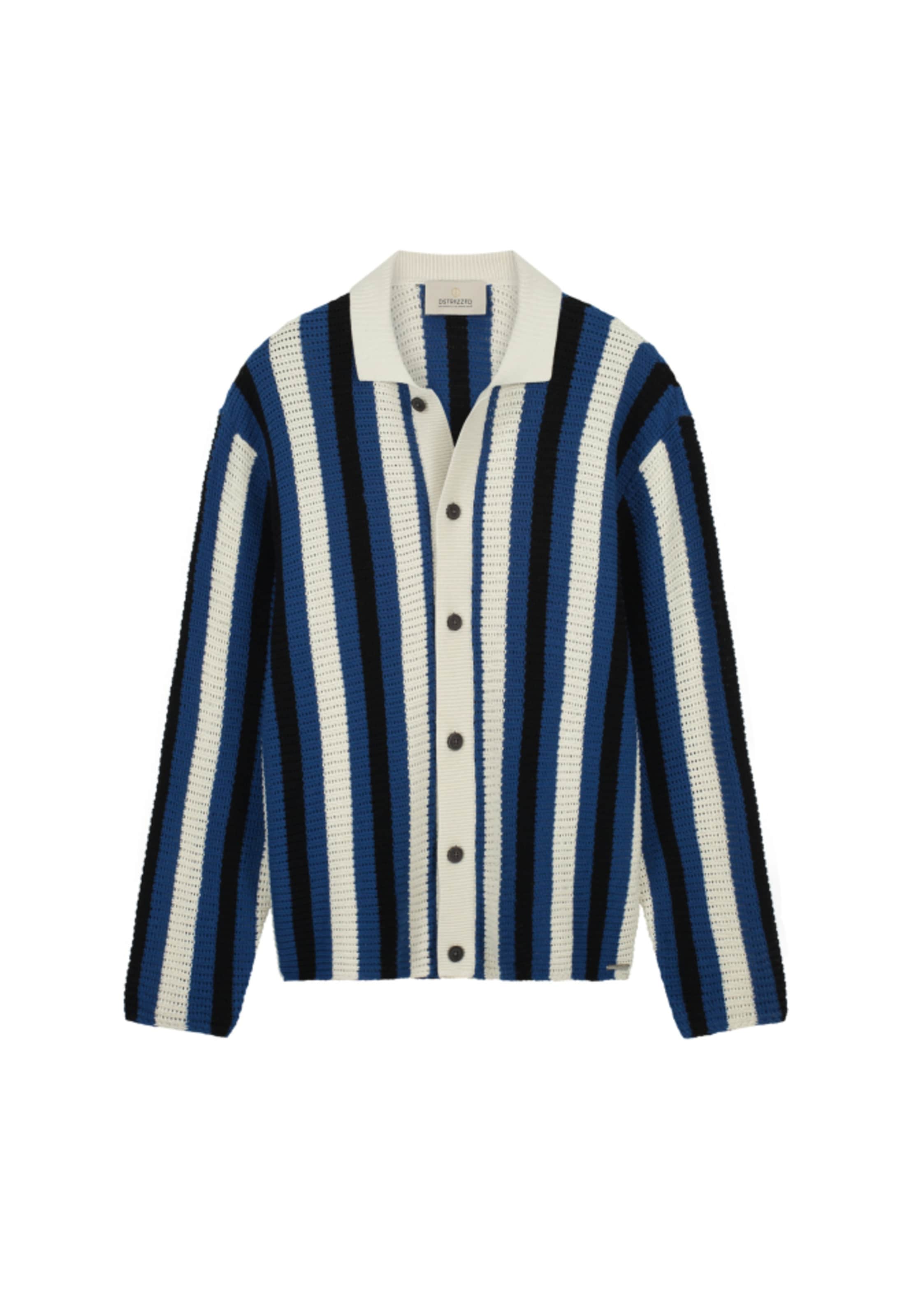 Vestes en maille Dstrezzed en bleu : devant