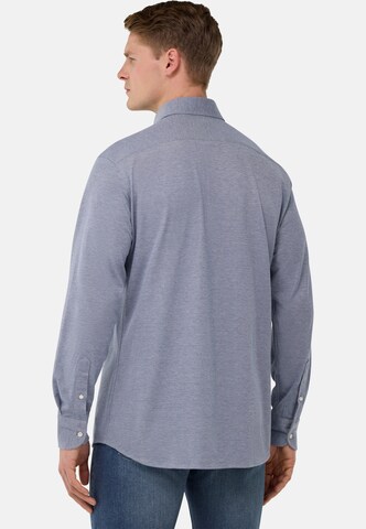 Boggi Milano Regular fit Button Up Shirt in Blue