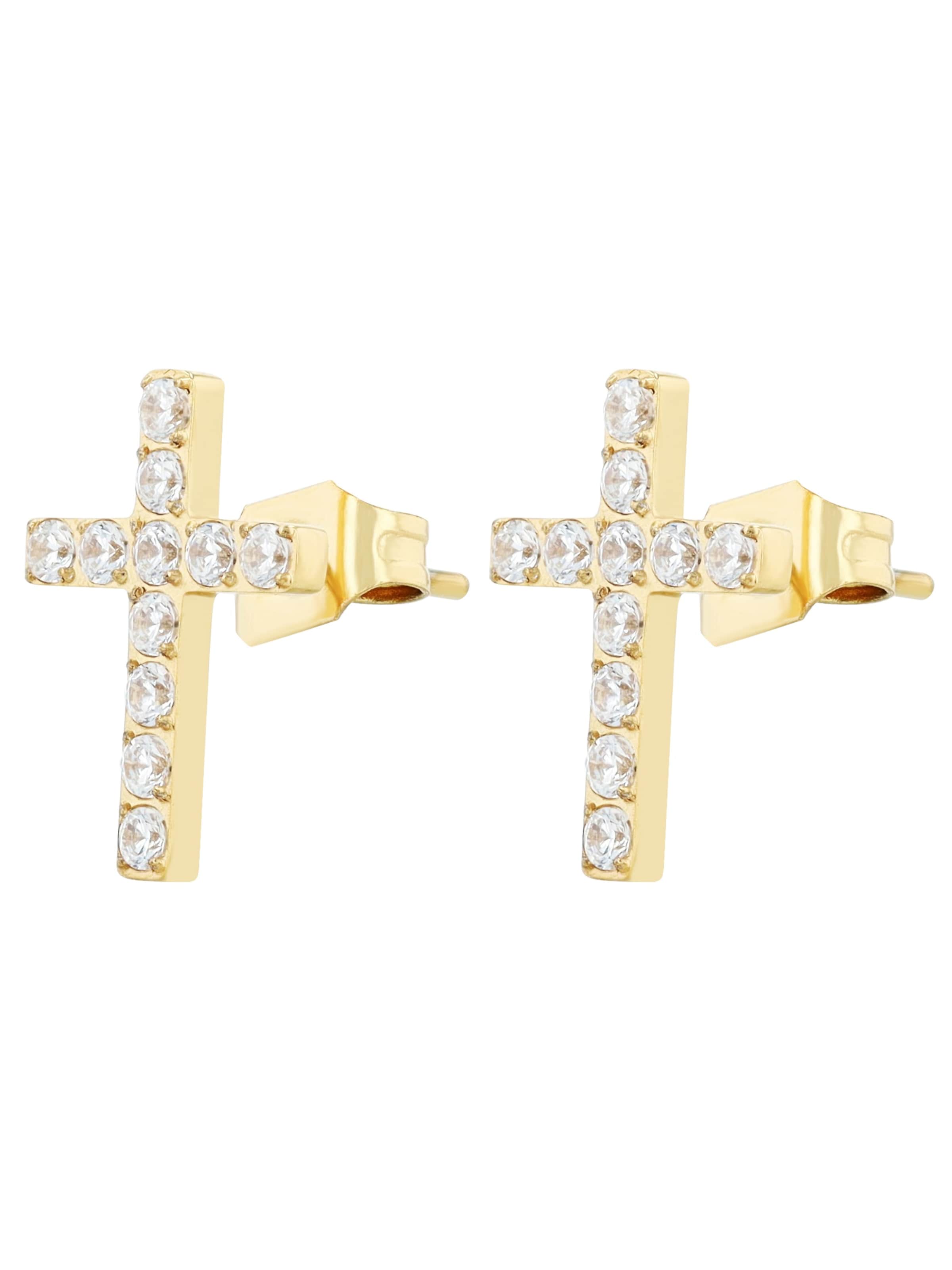 Akzent Earrings 'Lucaria, langlebig' in Gold