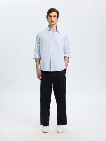 Coupe regular Chemise SELECTED en bleu