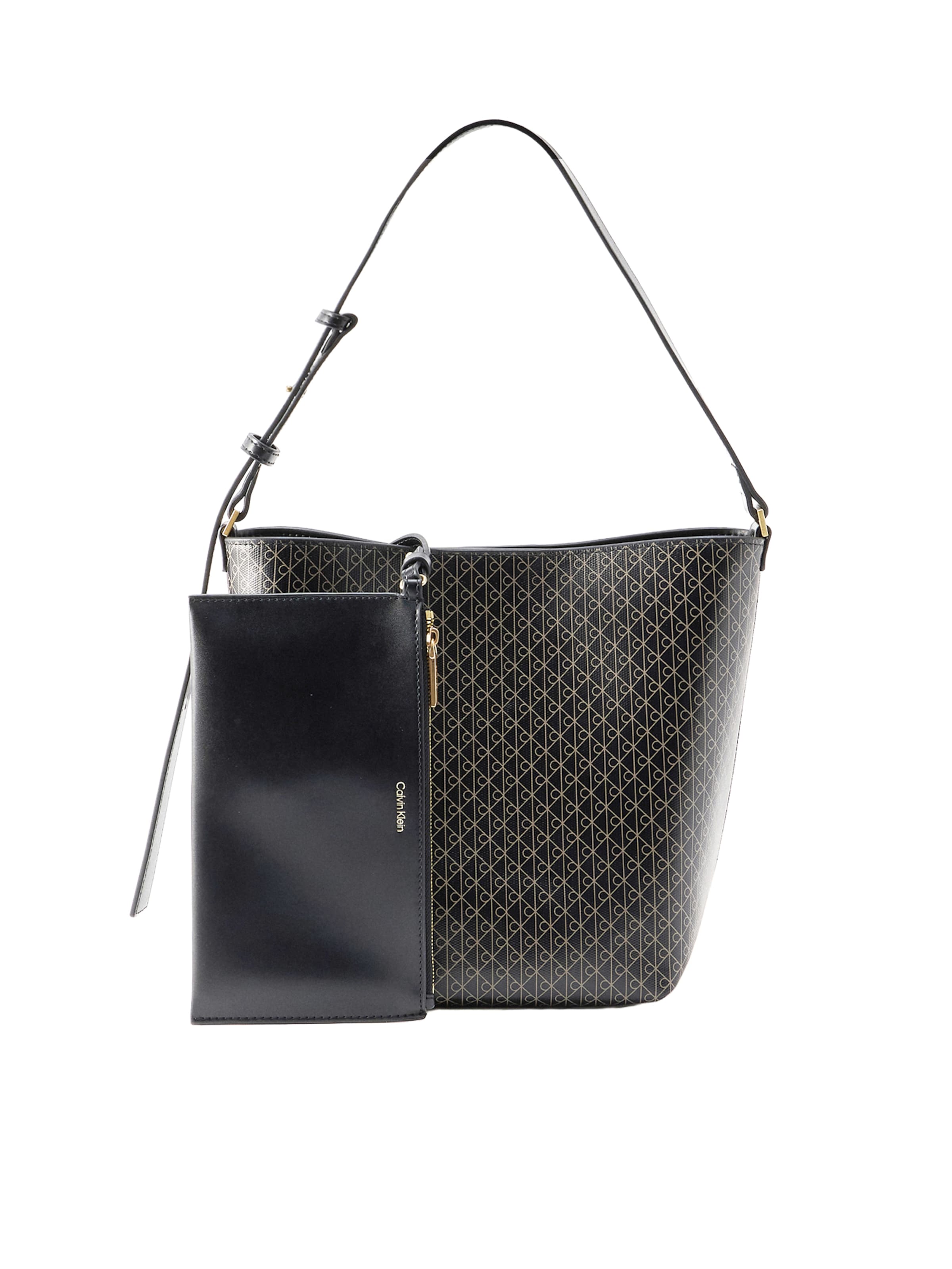 Calvin Klein Skuldertaske i sort: forside
