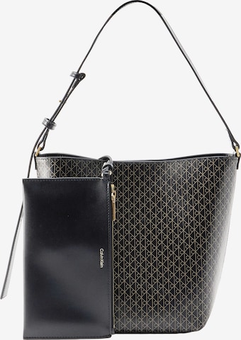 Calvin Klein Skuldertaske i sort: forside