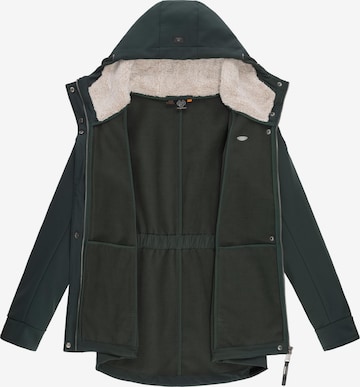 Ragwear Weatherproof jacket 'Monadde' in Green