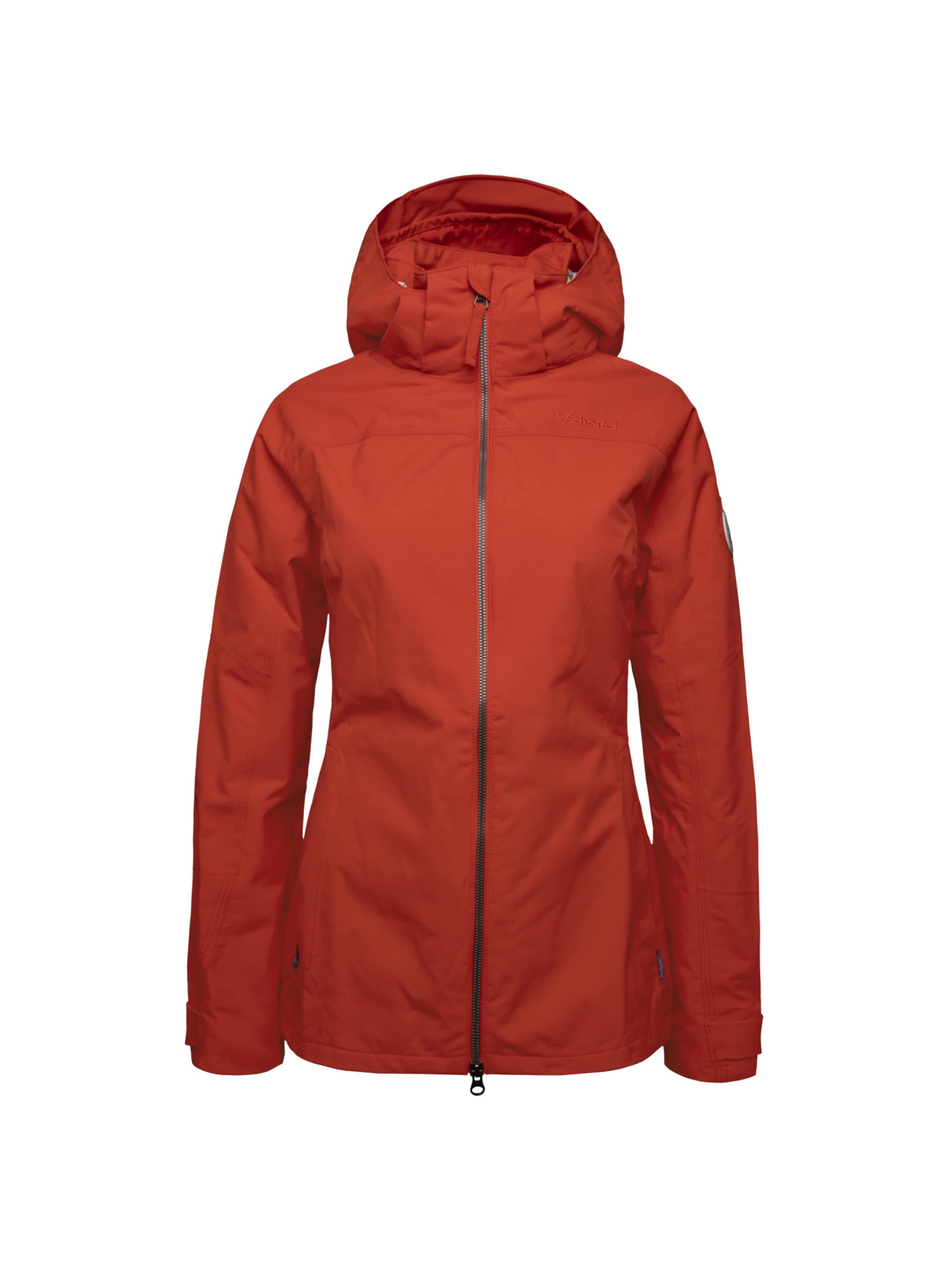 Schöffel - Casaco outdoor 'Murnau2' em vermelho: frente