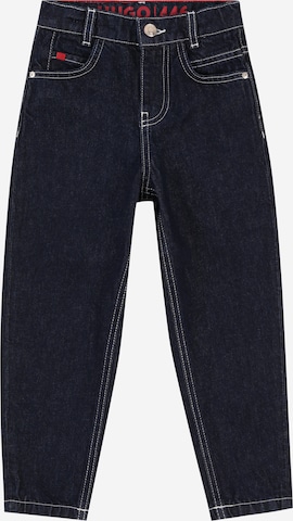 mėlyna HUGO Siaurėjantis Džinsai: priekis
