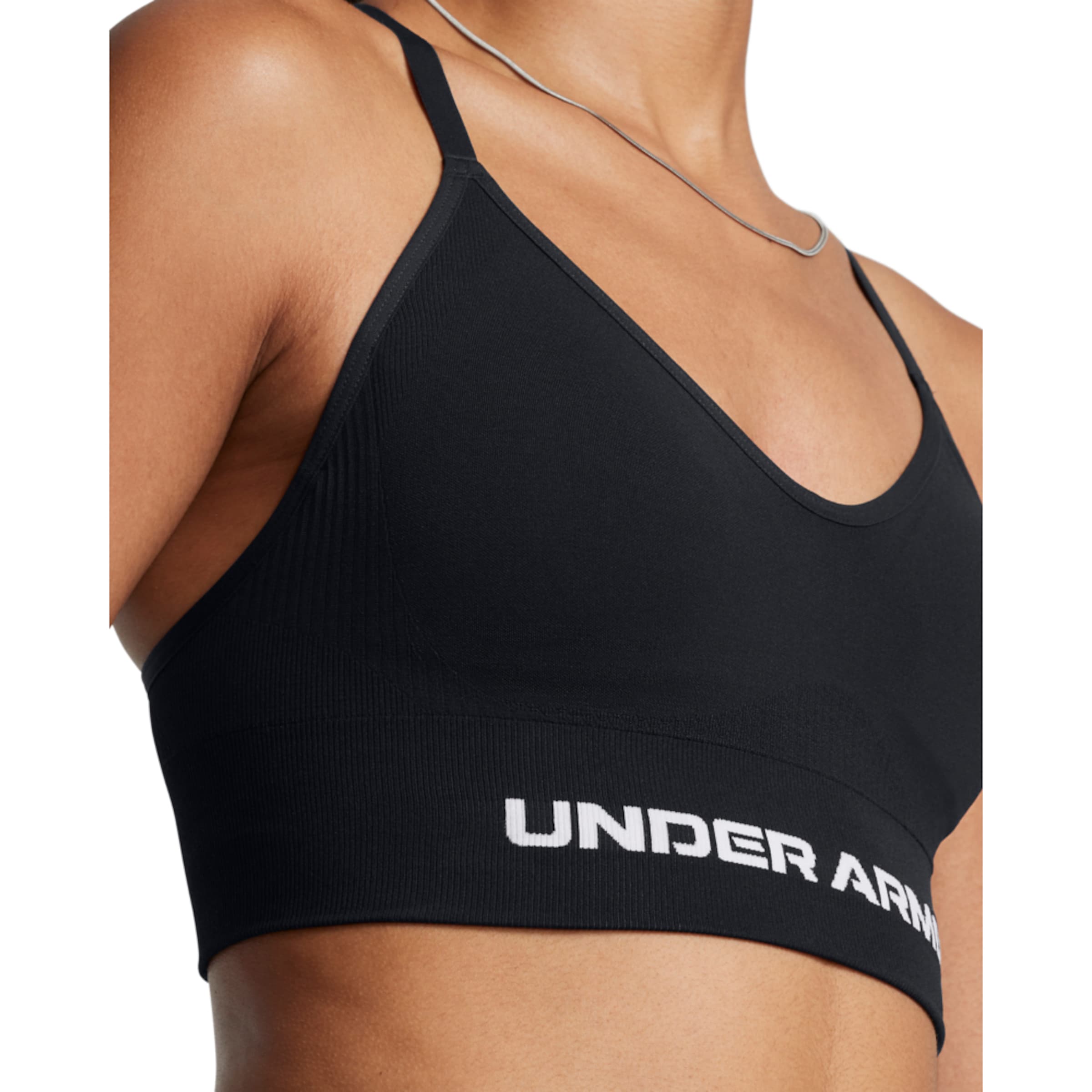 UNDER ARMOUR Bustier Sports-BH 'Vanish Seamless' i sort