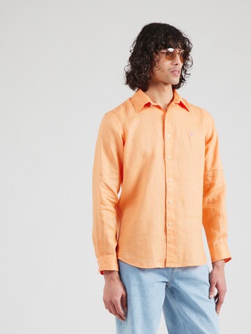 Polo Ralph Lauren Regular fit Button Up Shirt in Orange: front