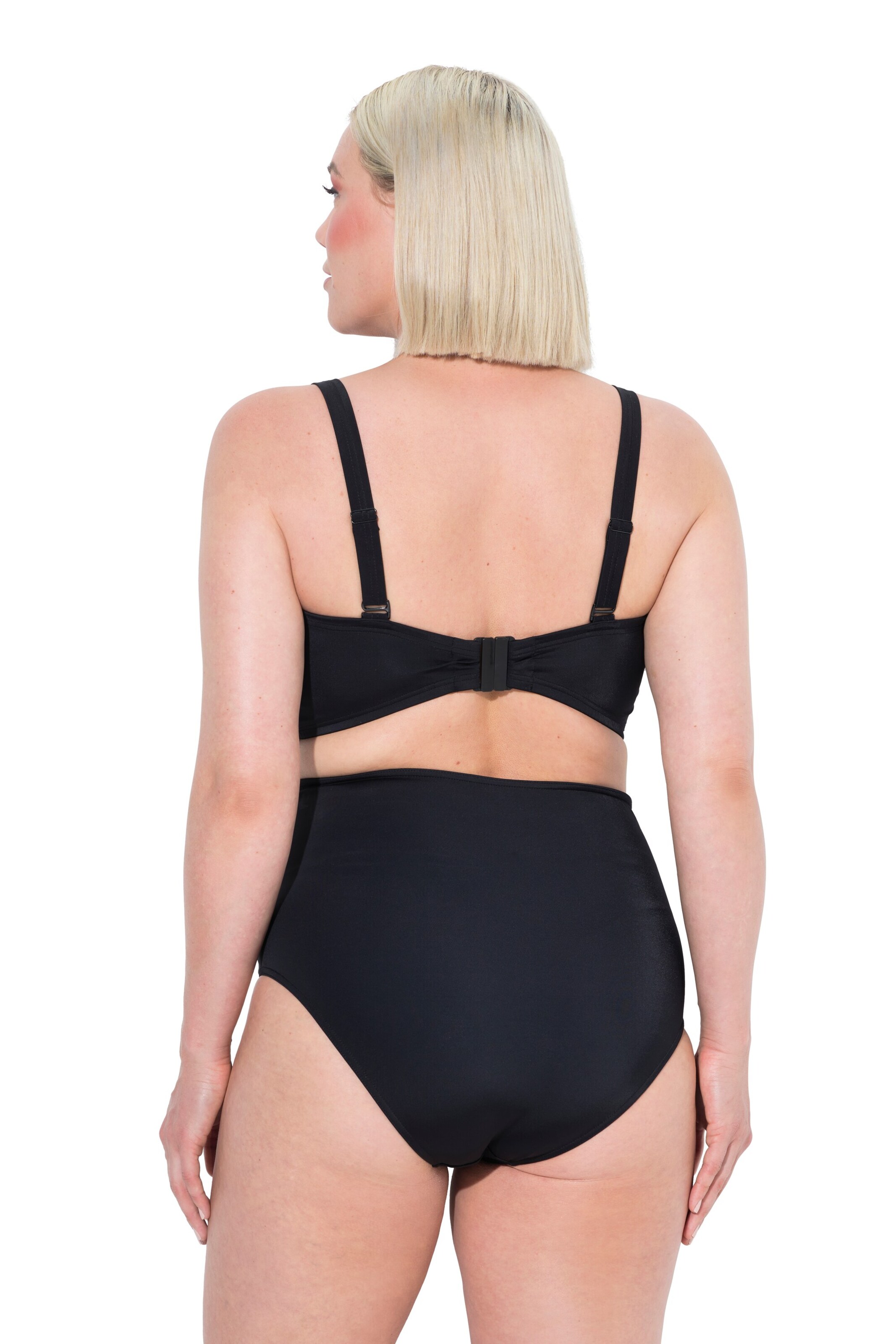 Ulla Popken Minimiser Bikini in Black