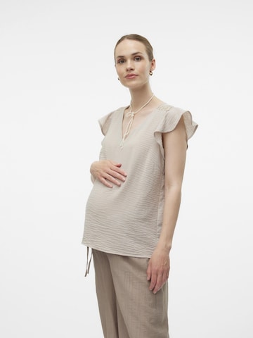 Chemisier Vero Moda Maternity en gris