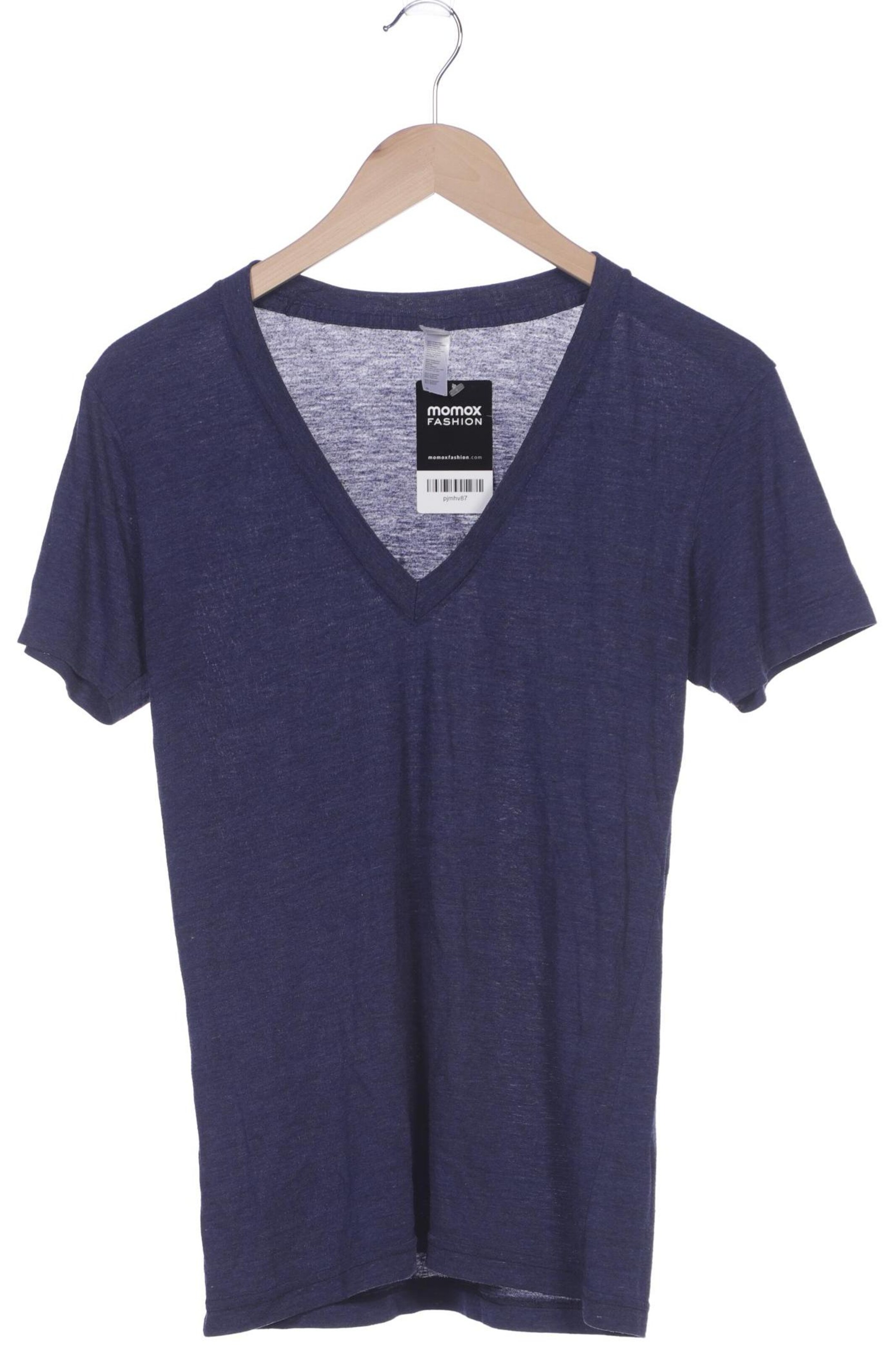 American Apparel Top & Shirt in S in Blue: front