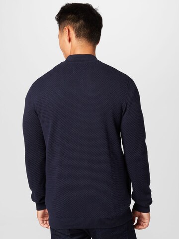 TOM TAILOR Knit Cardigan in Blue