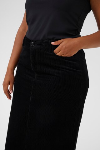Jupe 'KCKirstin' KAFFE CURVE en noir