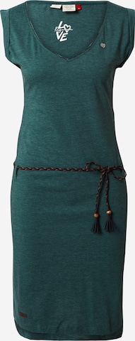 Ragwear فستان 'SLAVKA' بلون أخضر: الأمام