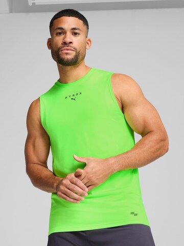 PUMA Funktionsshirt 'Puma x Hyrox Cloudspun' in Grün: Vorderseite