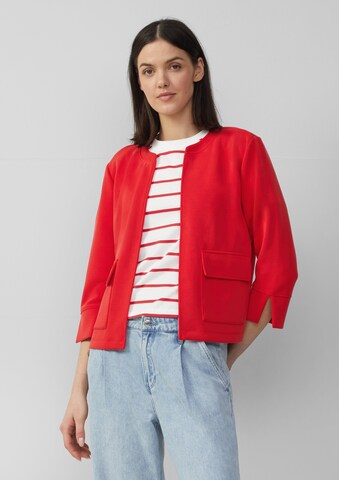 s.Oliver Sweatjacke in Rot: Vorderseite