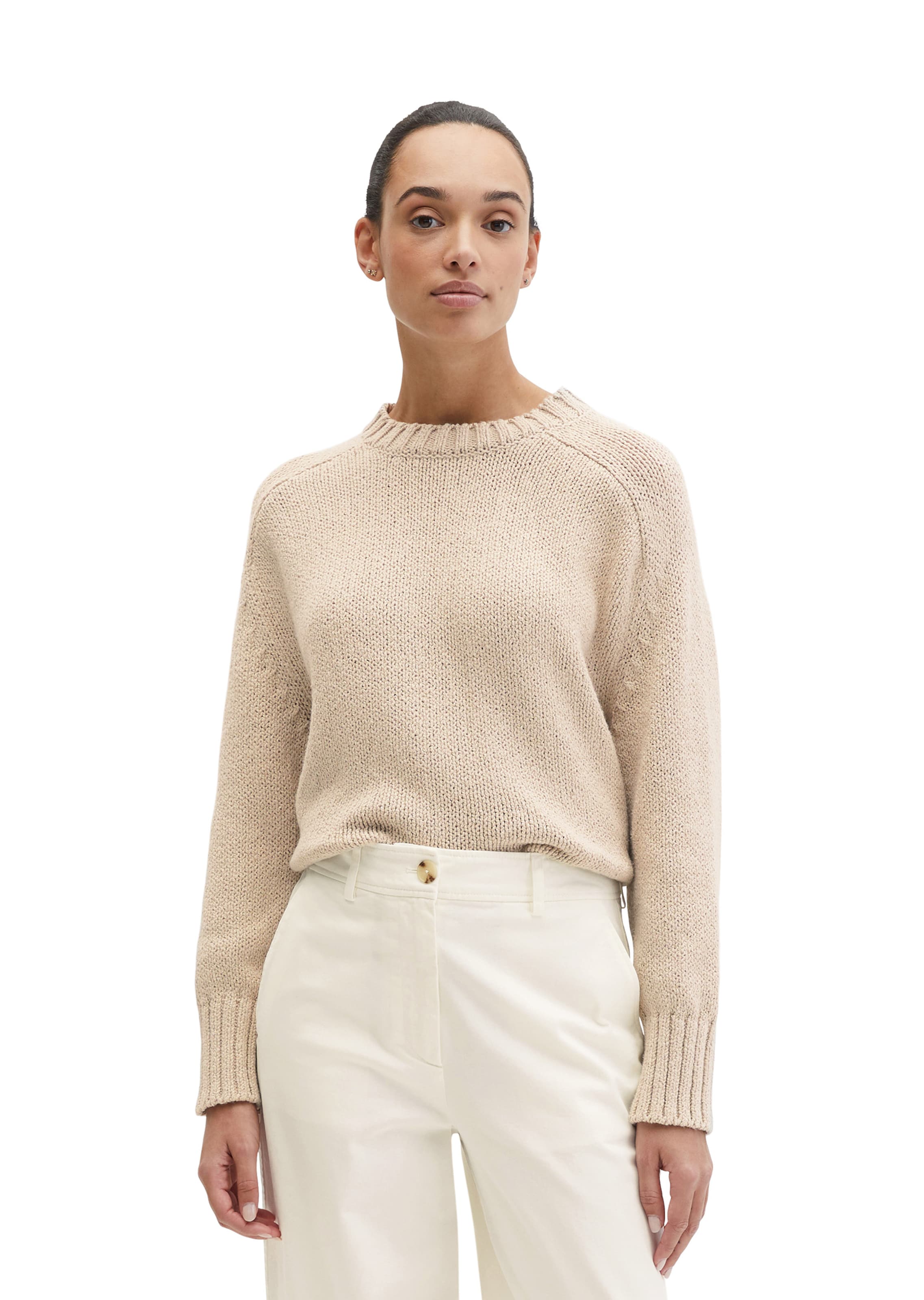 Marc O'Polo Sweater in Grey: front