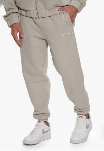 Tapered Pantaloni 'Embo' de la Dropsize pe bej