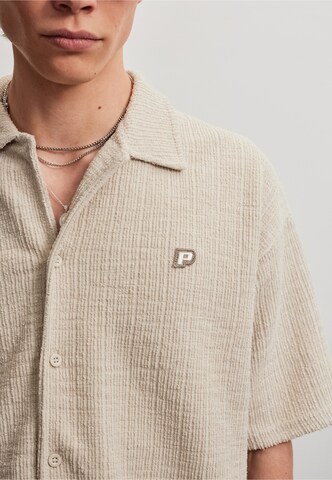 Pegador Regular Fit Hemd 'Libco' in Beige