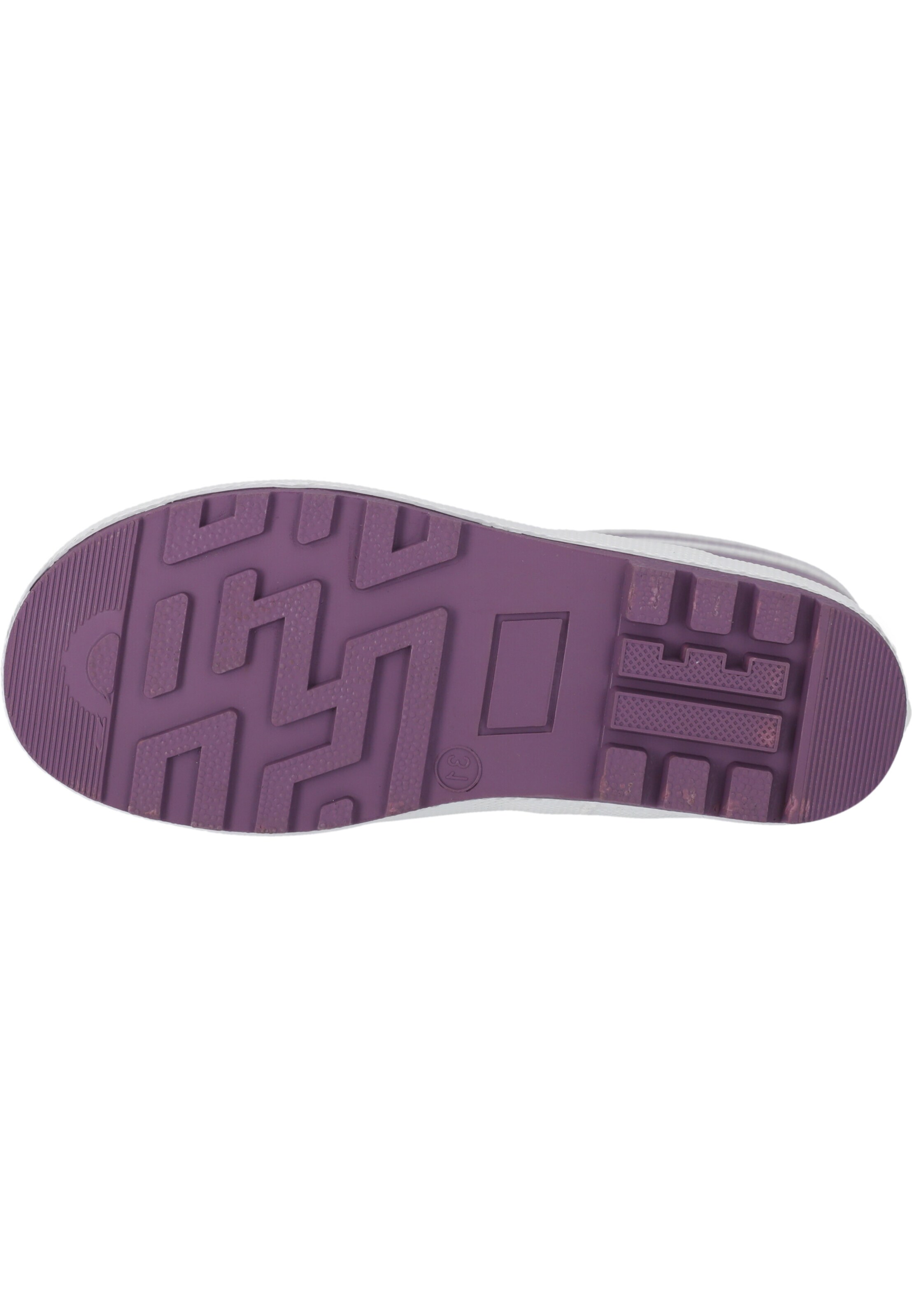 ZigZag Rubber Boots in Purple