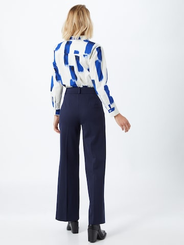 ESPRIT Loose fit Pleated Pants in Blue