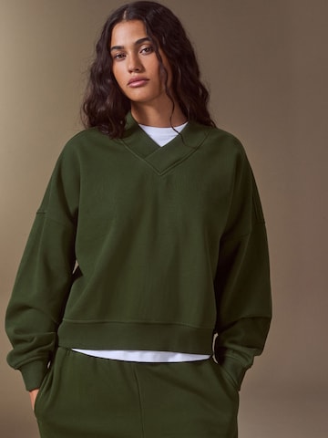 Felpa di Next in verde: frontale