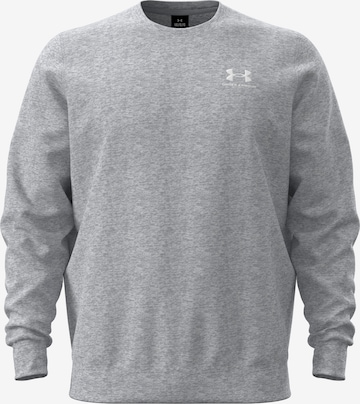 UNDER ARMOUR Athletic Sweatshirt 'Essential' in Grey: front