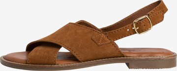 Sandales TAMARIS en marron