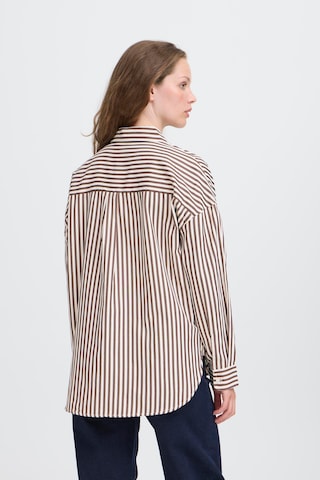 T-shirt ICHI en marron