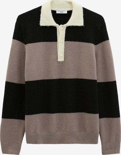Marc O'Polo DENIM Shirt in S in beige / schwarz / weiß, Produktansicht