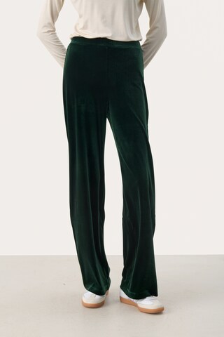 Part Two Slim fit Trousers 'Dorella' in Green: front