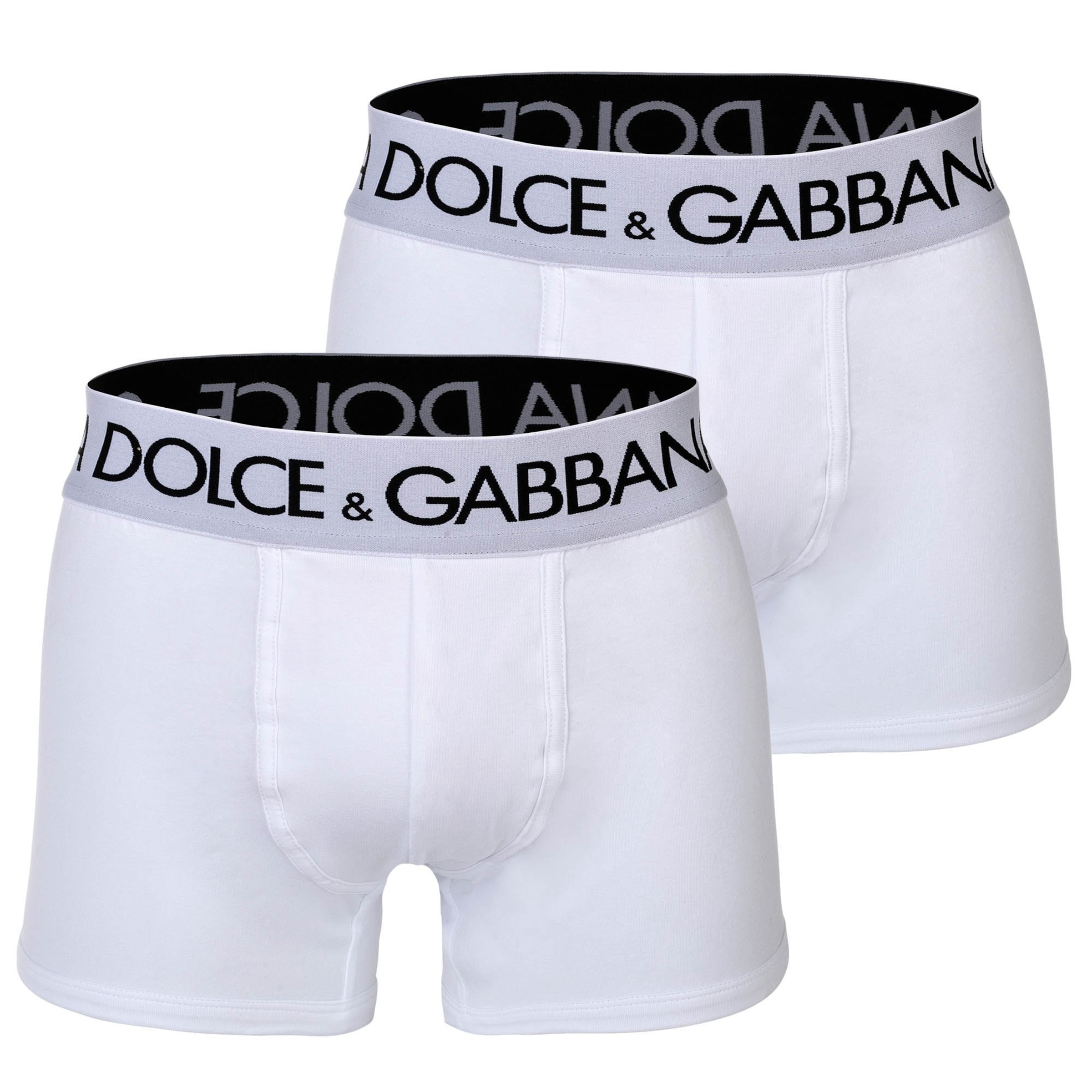 Boxer di DOLCE & GABBANA in bianco: frontale