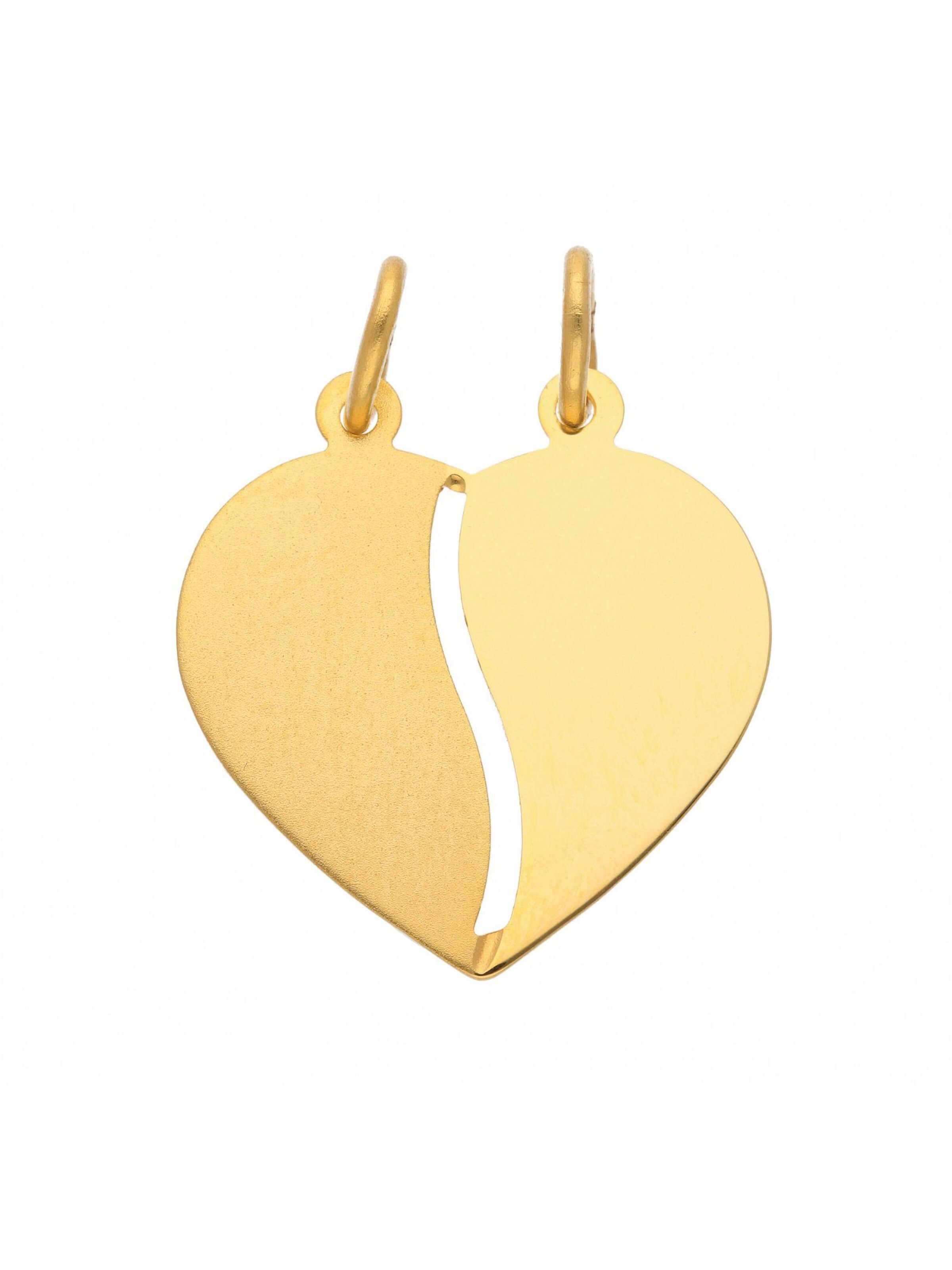 Adelia´s Anhänger in Gold: Vorderseite