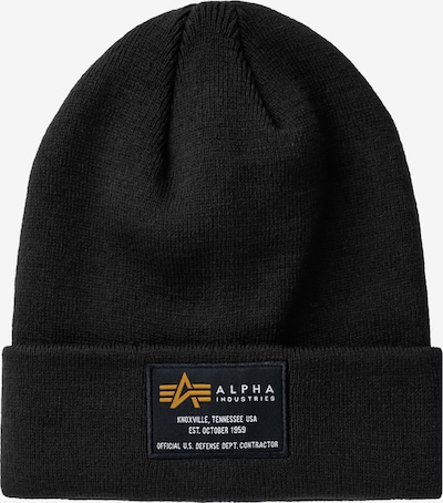 ALPHA INDUSTRIES Kapa u crna / bijela, Pregled proizvoda