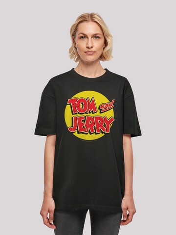 F4NT4STIC Shirt 'Tom und Jerry' in Black: front