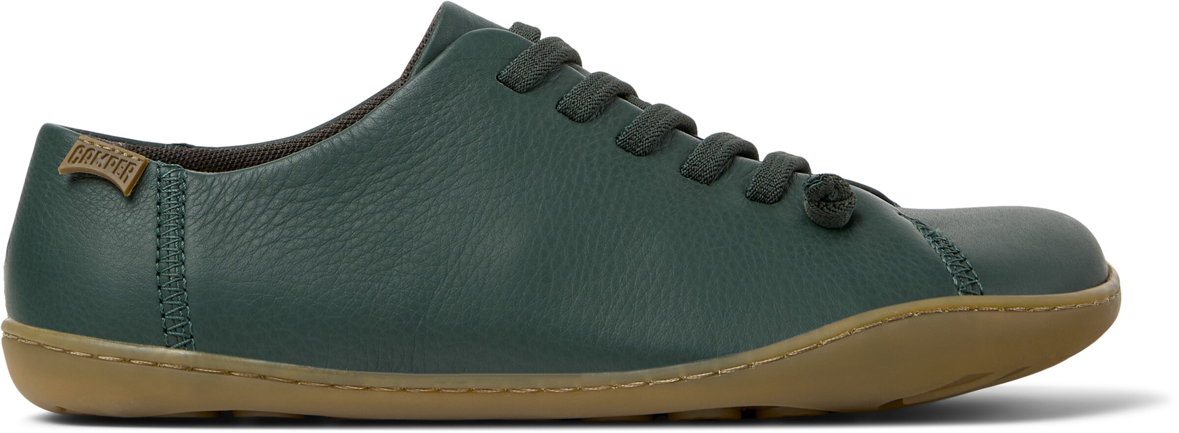 CAMPER Lace-Up Shoes 'Peu Cami' in Green