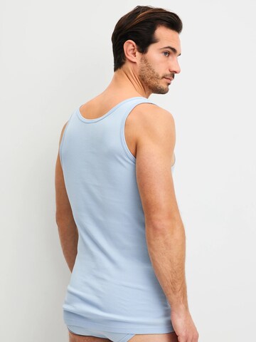CALIDA Undershirt 'Twisted Cotton' in Blue