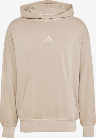 smėlio ADIDAS SPORTSWEAR Sportinio tipo megztinis: priekis