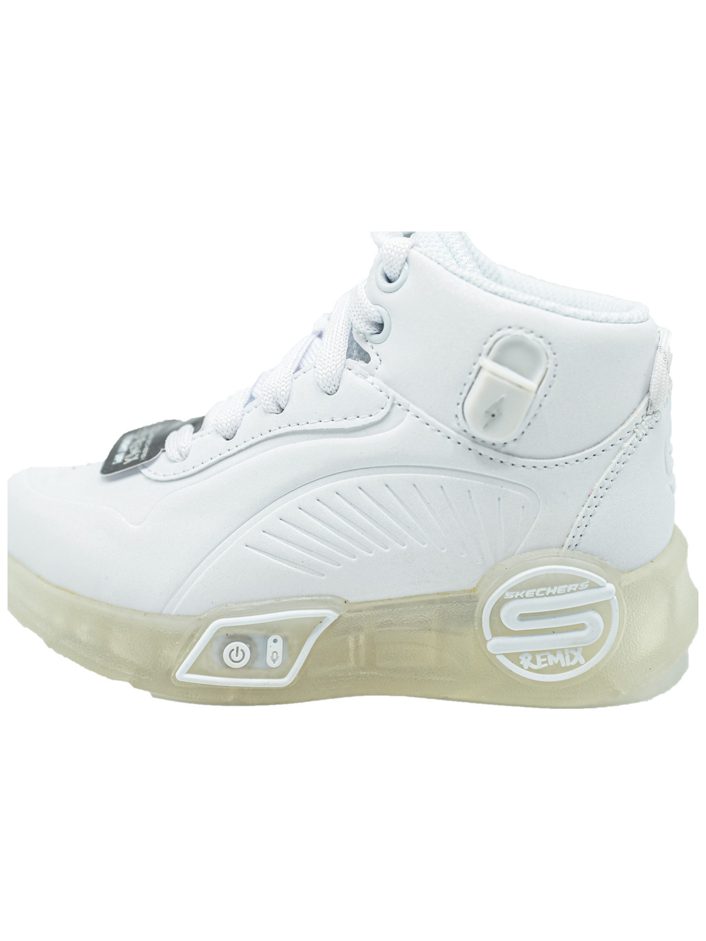SKECHERS - Botas 'Skechers S-Lights Remix' en blanco: frente