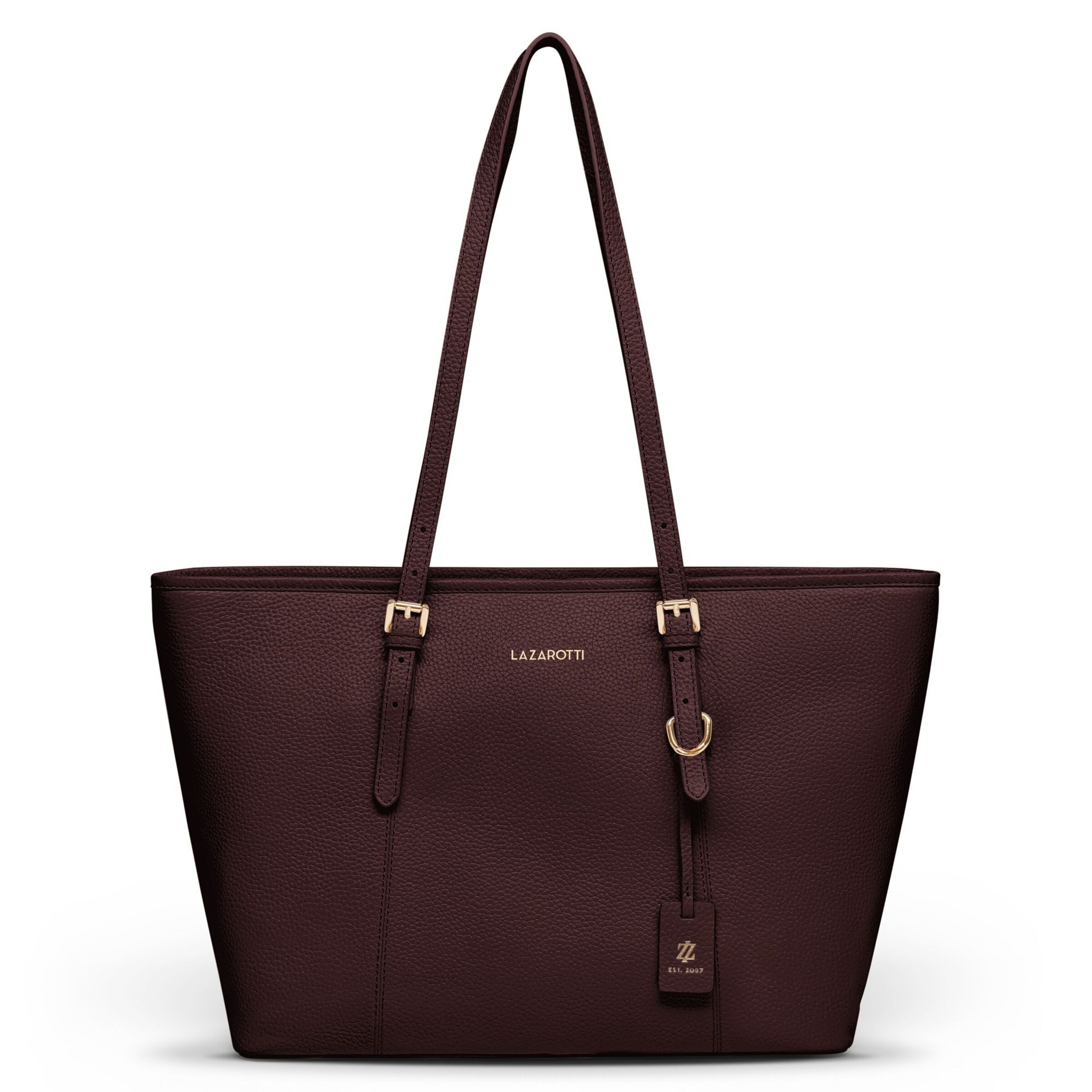 Cabas 'Bologna' Lazarotti en rouge : devant