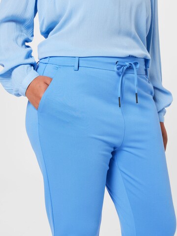 ONLY Carmakoma Regular Панталон 'GOLDTRASH' в синьо