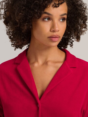 Hanro Shirt ' Sleep & Lounge ' in Red